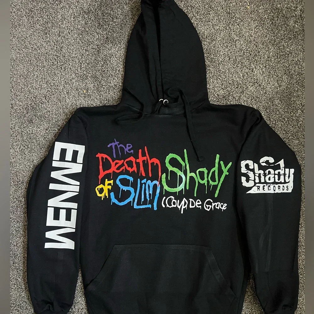 Eminem The Death of Slim Shady Pullover RARE Hoodie New S-5XL Fast … - Picture 1 of 10
